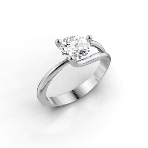 round-14k white gold|round-18k white gold|round-platinum