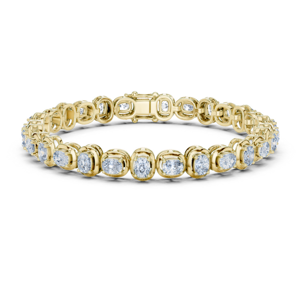 Aura Cushion-Cut Diamond Tennis Bracelet (7.0 ct.tw.)