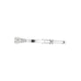 White gold diamond bangle with 7 round graduated stones.