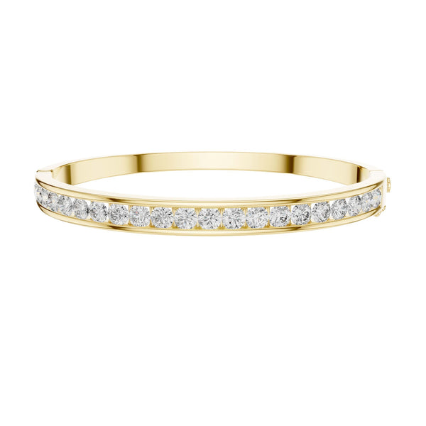 Eternity Channel-Set Diamond Bangle (3.4 ct.tw.)
