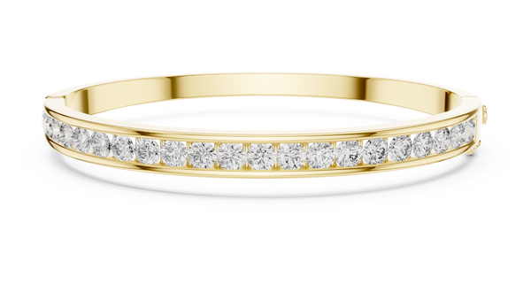 Eternity Channel-Set Diamond Bangle (3.4 ct.tw.)