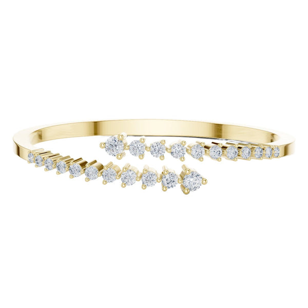 Aura Bypass Diamond Statement Bangle (1.95 ct.tw.)
