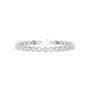 White gold marquise diamond tennis bracelet with openwork clasp detail