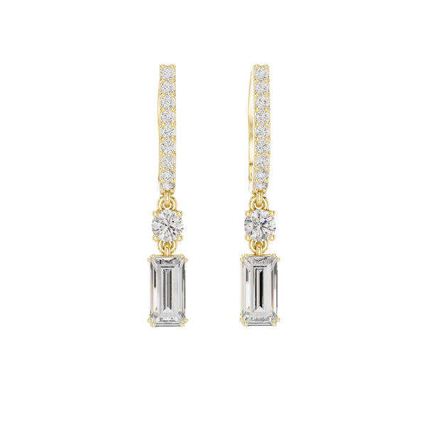 Baguette Cut Minimalist Accent Drops (1.1 ct.tw.)