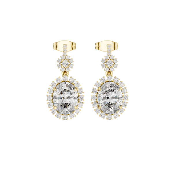 Oval Cut Majestic Diamond Drops (4.0 ct.tw.)