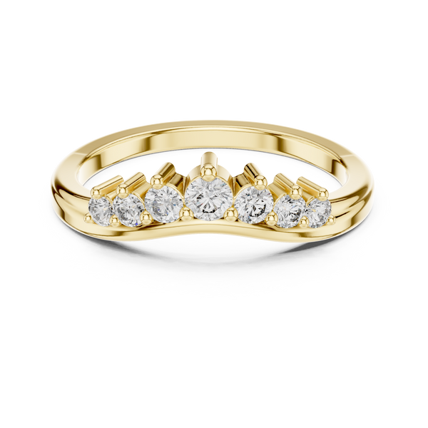 Curved Tiara Diamond Band (0.26 ct.tw.)