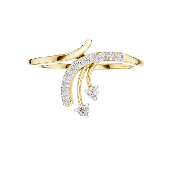Diamond Cascade Ring (0.13 ct.tw.)