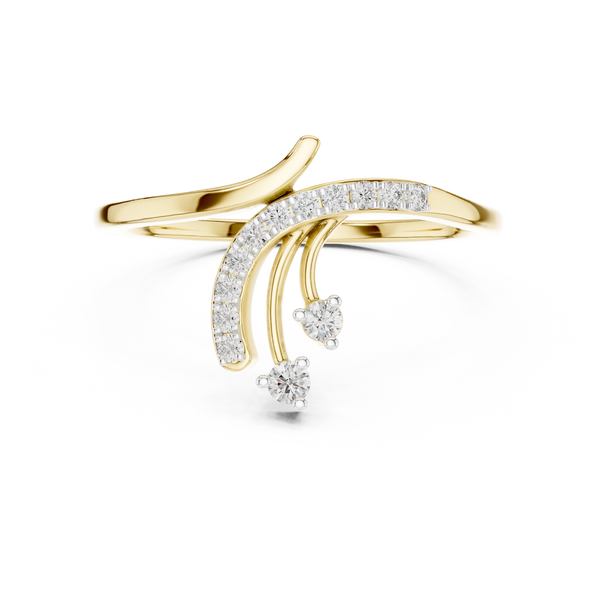 Diamond Cascade Ring (0.13 ct.tw.)