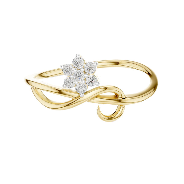 Diamond Infinity Bloom Ring (0.11 ct.tw.)