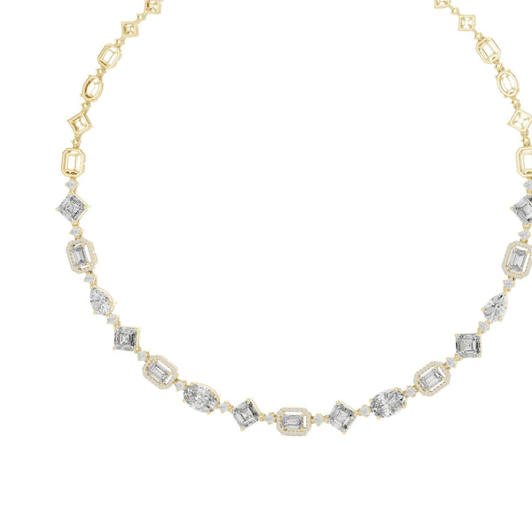 Multi-Cut Diamond Statement Necklace (18.8 ct.tw.)