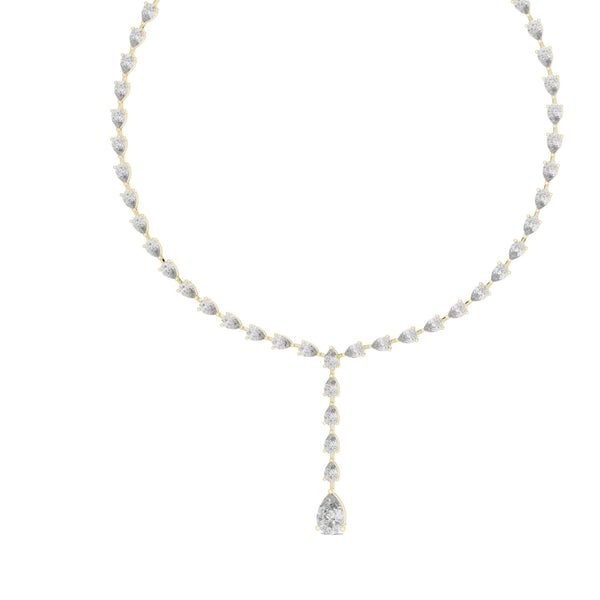 Pear Diamond Statement Necklace (23.0 ct.tw.)