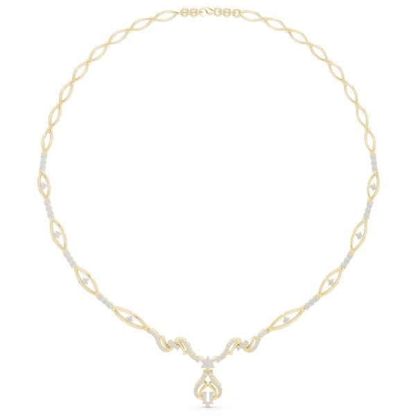 Floral Diamond Statement Necklace (1.85 ct.tw.)