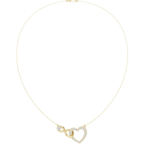 Love Knot Diamond Necklace (0.90 ct.tw.)