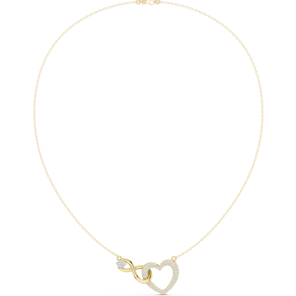 Love Knot Diamond Necklace (0.90 ct.tw.)