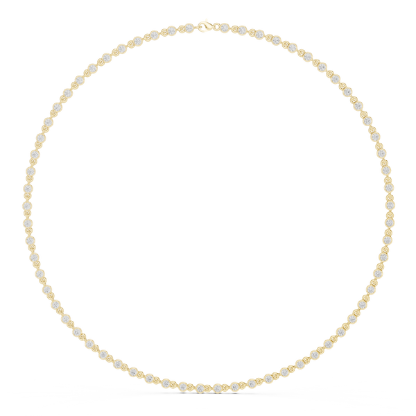 Enchanted Round Cut Diamond Necklace (4.20 ct.tw.)