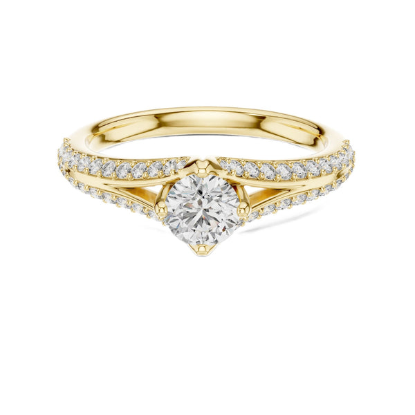 Split Shank Diamond Ring (0.85 ct.tw.)