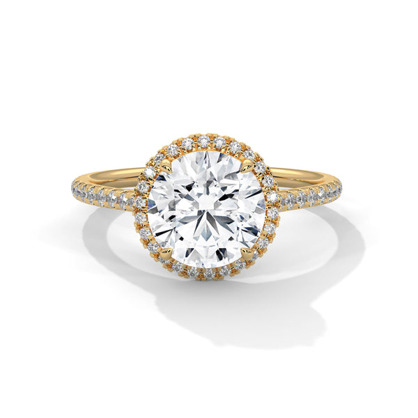 Round Halo Diamond Ring (2.35 ct.tw.)