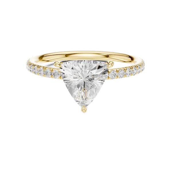 Triangular Cut Diamond Accent Ring (1.47 ct.tw.)