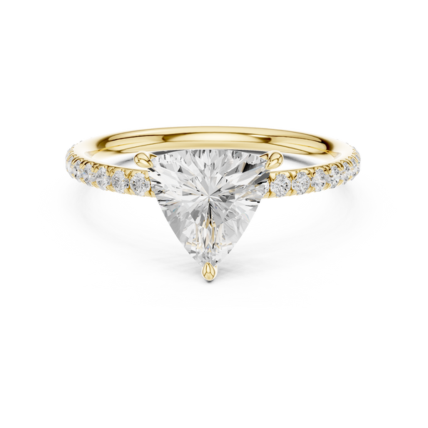 Triangular Cut Diamond Accent Ring (1.47 ct.tw.)
